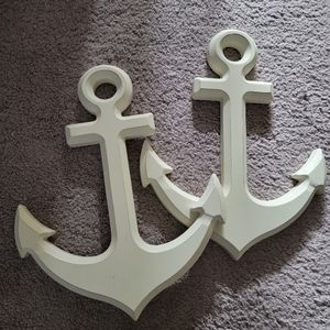 Qty 2 Anchor Wall Art